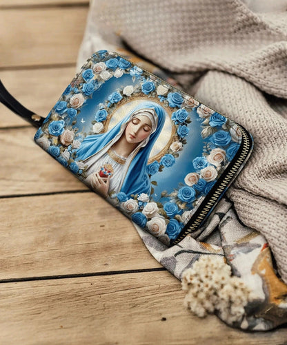  Heavenly Grace - Leather Wallet Purse