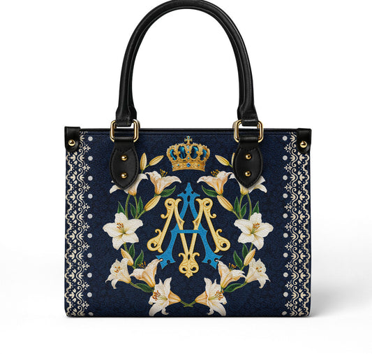  Crown Of Grace Leather Bag