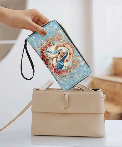  Our Lady of Grace - Leather Wallet Purse