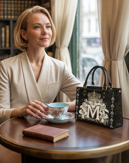  The Divine Monogram Leather Bag