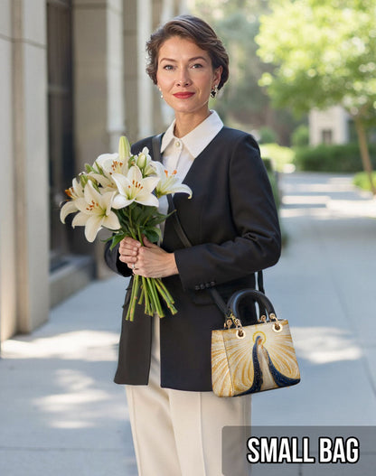  Our Lady’s Eternal Glow Lady Leather Bag