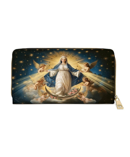  The Queen of Heaven - Leather Wallet Purse