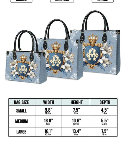  Sacred Devotion Leather Bag