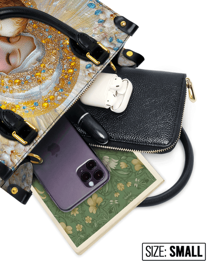  Divine Grace and Serenity Leather Bag