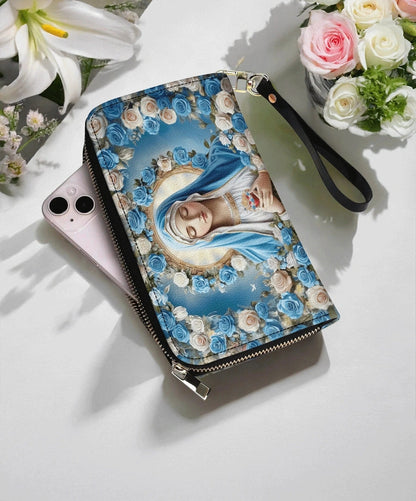  Heavenly Grace - Leather Wallet Purse