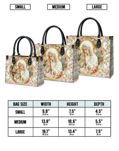  Virgin Mary's Grace Leather Bag