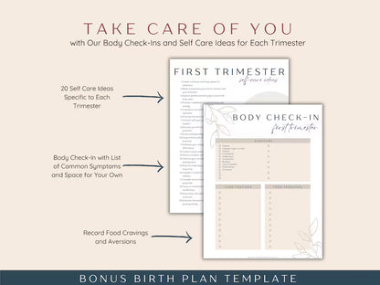 Pregnancy Checklist Bundle